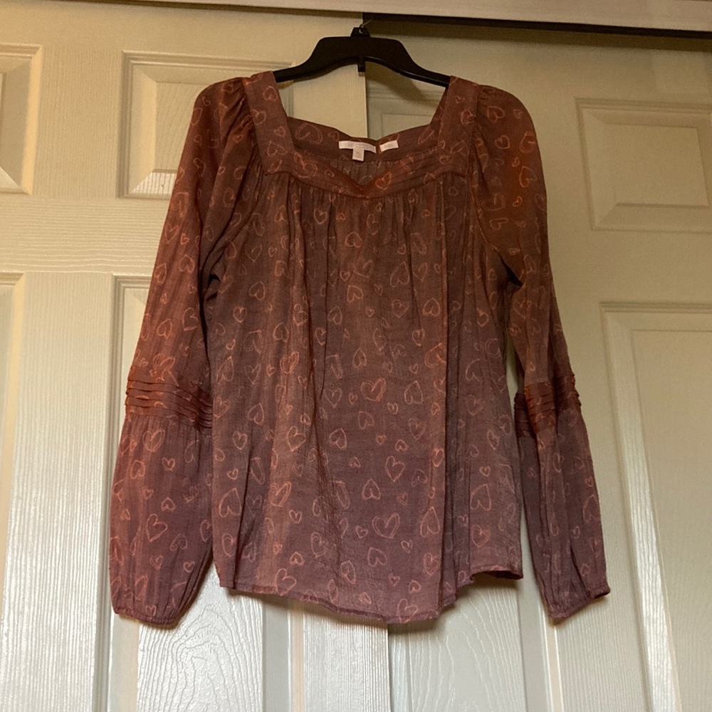 Long Sleeve Lauren Conrad Blouse